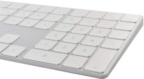 img 2 attached to COOSKIN TPU Keyboard Cover Protector For 2017 Released Apple Magic Keyboard With Numeric Keypad US Layout A1843