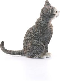 img 2 attached to Schleich Cat Sitter Toy Figure