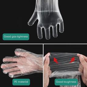 img 2 attached to 🧤 Premium Veterinary Insemination Rectal Gloves: Extra Long, Disposable, 50 Pieces, Ideal for Cow Examination, Cleaning, and Breeding