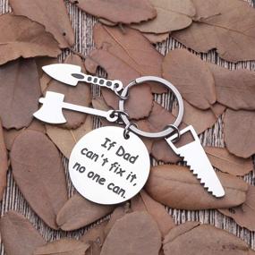 img 3 attached to 🎁 Dad's Birthday Gifts: Personalized Keychain for New Step Daughter's Anniversary