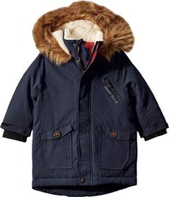 img 2 attached to 🧥 Perry Ellis Boys' Taslon Expedition Parka" - Optimized Version: "Perry Ellis Boys' Taslon Expedition Parka - Stylish & Durable Outerwear for Young Explorers