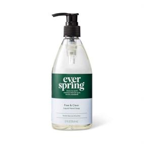 img 1 attached to 🌿 Natural Liquid Hand Soap - 12 fl oz - Everspring