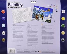 img 1 attached to 🎅 Santas Here Paint by Number Set: Royal & Langnickel 11 x 15 inch Pre-Printed Painting Kit