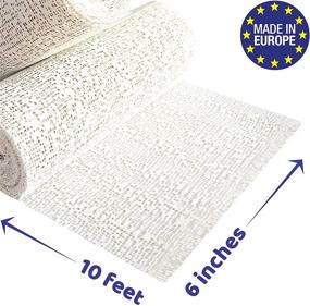 img 2 attached to 🏺 Premium 6"x10ft Plaster Cloth Gauze: Ideal for Hobby Crafts, Scenery Molds, Mask Art, Belly Casting - Made in Europe - Bandages Strips Wrap Cast Material Tape in White - Extra Fast Setting (2 Rolls)