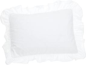 img 1 attached to 2-Pack Standard White Ruffled Pillow Sham - Fresh Ideas FRE30102WHIT07 for Improved SEO