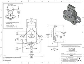 img 1 attached to Стальной замок для бабочки TCH Hardware