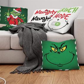 img 3 attached to Christmas Grinch Whatever Cushion Decorations