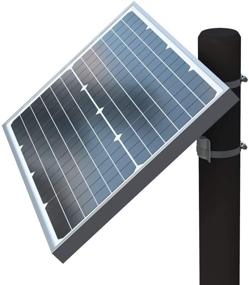 img 3 attached to 🌞 High-quality Monocrystalline Solar Panel (2. 30W) for Effortless Gate Opener Systems by Ghost Controls