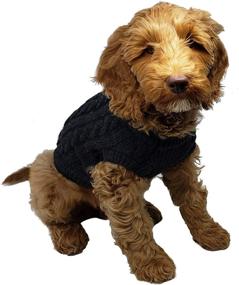 img 3 attached to 🐶 Funky Junque Pet Sweater Dog Jacket: Stylish & Warm Winter Coat for Your Puppy!