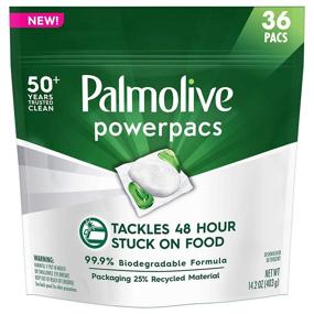 img 4 attached to 🧼 Palmolive PowerPacs: Fragrance-Free Dishwasher Detergent Pods - 36 Count