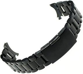 img 2 attached to ⌚ Curved Men's Watches with RECHERE Stainless Steel Bracelet
