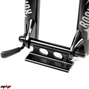 img 1 attached to 🚲 Alloy Quick Release Fork Mount Bike Block (9x100mm) for MBP Truck Bed, Rack, and Storage Solution