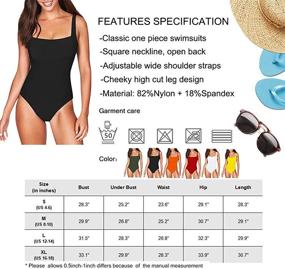 img 1 attached to COCOLEGGINGS Square-shaped Swimwear Beachwear for 👙 Women's Clothing in Swimsuits & Cover Ups