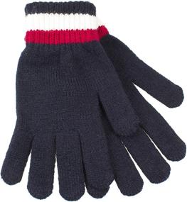 img 3 attached to Warm Winter Knitted Gloves - Gelante Men's Stretch Accessories