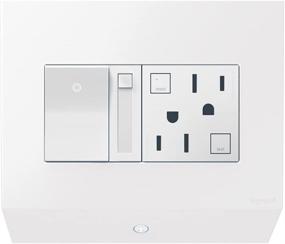 img 1 attached to 🔌 Enhanced Control Box: Paddle Dimmer with 15A GFCI – Simplify Power Control and Ensure Safety