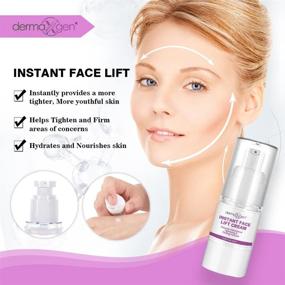img 1 attached to Peptide Complex Instant Face Lift Cream - Organic Tightening, Lifting & Firming Formula for Facial, Neck, Chest, and Skin. Anti Wrinkle & Anti-Aging Treatment - 20 ML