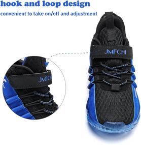 img 2 attached to Breathable Lightweight Outdoor Indoor Shoes Trail Running Girls' Shoes