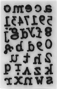 img 1 attached to Tim Holtz Idea-Ology Cling Foam Stamp Set - Lowercase TH Ideaology Stamps