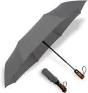 ☂️ kentwood teflon travel umbrella with windproof feature logo