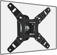 📺 fozimoa tv monitor wall mount bracket - swivel, tilt, and rotate for 13-45 inch led lcd flat curved screen tvs &amp; monitors - max vesa 200x200mm, supports up to 44lbs logo