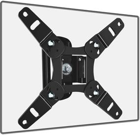 img 4 attached to 📺 Fozimoa TV Monitor Wall Mount Bracket - Swivel, Tilt, and Rotate for 13-45 Inch LED LCD Flat Curved Screen TVs &amp; Monitors - Max VESA 200x200mm, Supports up to 44lbs