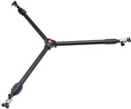 sturdy stability: manfrotto 537sprb mid level spreader for enhanced support (black) logo