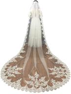 💒 sequined cathedral wedding veil - faithclover women's accessories logo