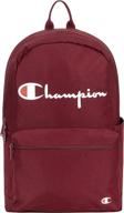 champion unisex adult backpacks black logo