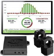 🔍 track & save money with eyedro home solar & energy monitor - view energy usage via my.eyedro.com (no fee) - real-time electricity costs - net metering - eyefi-2 (wifi) logo
