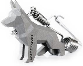 img 3 attached to 🐕 Exquisite Handcrafted Stainless German Shepherd Sculpture – MOODTOWN masterpiece