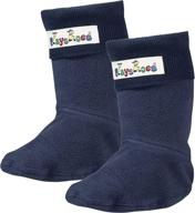 kids' playshoes fleece socks for rainboots logo