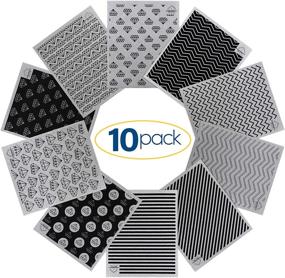 img 4 attached to 🧽 10-Pack Walker Essentials Swedish Dishcloths: Eco-Friendly, Durable Cleaning Cloths for Kitchen, Dishes, Outdoors, Bathrooms - Odor-Free & Quick-Drying - All-Natural 70% Cellulose-30% Cotton