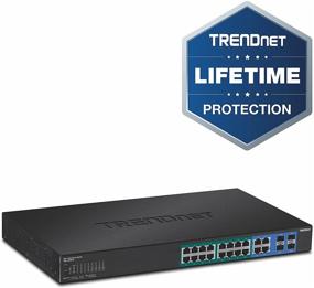 img 3 attached to TRENDnet TPE-1620WS: 20-Port Gigabit PoE+ Web Smart Switch with SFP Slots - Rack Mountable, 30W per Port, 185W Total Power Budget