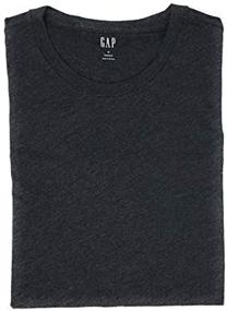 img 1 attached to GAP Cotton Everyday Quotidien Charcoal Men's Clothing and Shirts