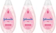 👶 johnson's baby body moisture wash - gentle baby skin care, sulfate-free, tear-free, hypoallergenic baby wash - 16.9 fl. oz (pack of 3) logo
