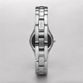 img 2 attached to ⌚ Женские кварцевые наручные часы от Relic из нержавеющей стали: вечная элегантность для женщин