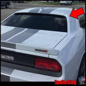 img 3 attached to 🚗 Dodge Challenger 2008-on SpoilerKing Rear Window Roof Spoiler: Enhance Style & Performance