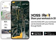 🚴 xoss g gps bike computer: wireless bluetooth speedometer and odometer with ipx7 waterproof cover - rechargeable cycling mtb tracker lcd display & automatic backlight логотип