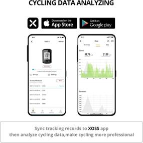 img 3 attached to 🚴 XOSS G GPS Bike Computer: Wireless Bluetooth Speedometer and Odometer with IPX7 Waterproof Cover - Rechargeable Cycling MTB Tracker LCD Display & Automatic Backlight