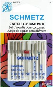 img 1 attached to 👗 Enhance Your Costume and Cosplay Projects with Schmetz 9 Needle Pack!