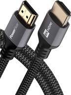 powerbear 8k hdmi cable 3 ft: high-speed connectivity and reliability! logo
