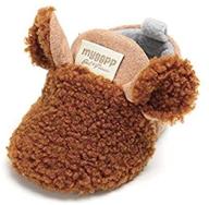 sakuracan infant baby booties: non-slip winter slippers for boys and girls - stay on crib shoes with anti-slip bottom logo