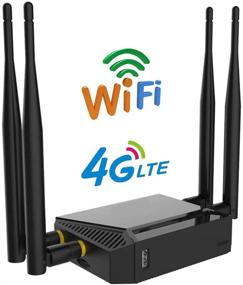 img 3 attached to 📶 High-Speed Smart 4G LTE WiFi Router with OpenWRT and SIM Card Slot – US Version