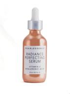 💆 revitalize your skin with pearlessence radiance perfecting serum - infused with vitamin c and hyaluronic acid logo