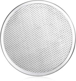 img 4 attached to 🍕 Premium Pack of 6 New Star Foodservice 50943 Seamless Aluminum Pizza Baking Screens - 10-Inch Ideal for Restaurants