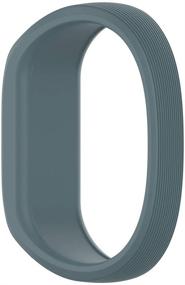 img 2 attached to 🔵 BossBlue Garmin vivofit JR Bands for Kids - Cyan, S: Silicone Replacement Band for Garmin Vivofit JR/Vivofit JR 2/Vivofit 3