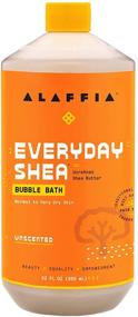 img 4 attached to 🛁 Alaffia Everyday Shea Bubble Bath - 32 Oz, Unscented, Moisturizing & Relaxing | Made with Fair Trade Shea Butter | Cruelty-Free & Vegan | No Parabens