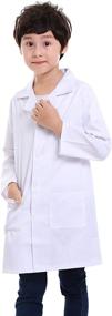 img 4 attached to 👨 TopTie Scrubs White Scientists Doctors White 5: High-quality Lab Coats for Medical Professionals