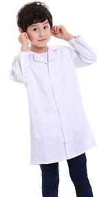 img 3 attached to 👨 TopTie Scrubs White Scientists Doctors White 5: High-quality Lab Coats for Medical Professionals