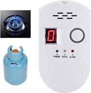 🔥 high sensitivity natural gas detector, home gas leak alarm, propane & lng gas detection, coal gas leak monitor, lpg alarm sensor (1) logo